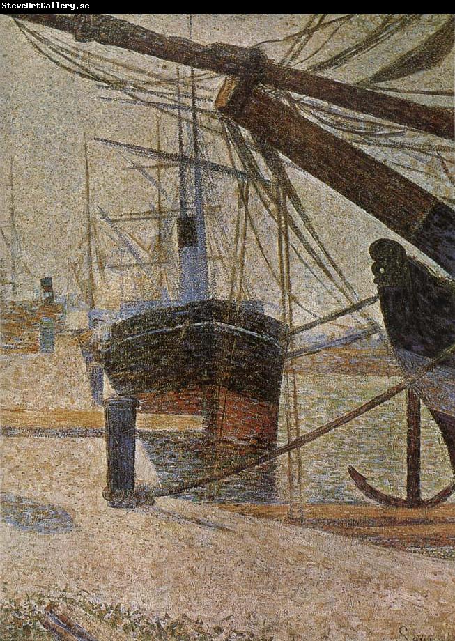Georges Seurat The Dock of Corner